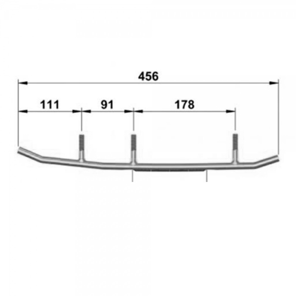 Коньки лыж усиленные (160 мм) Sledex для снегохода Lynx Blade053495 605349378 860200959 605349375 605349376 605349527 628 605349530 505073493 6425-03 SLD-0081-012