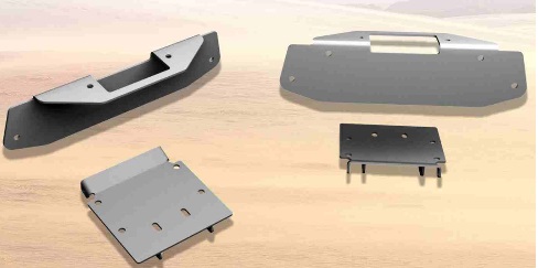 Кронштейн крепления лебедки на бампер Rival "PRE RUNNEER" для квадроцикла BRP Can-Am Maverick 1000 444.7215.1