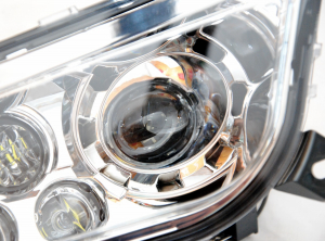 Фары головного света светодиодные (Комплект) для квадроцикла Polaris RZR 1000 2413786 2413135 2412336 2413787 lens-rzr1000