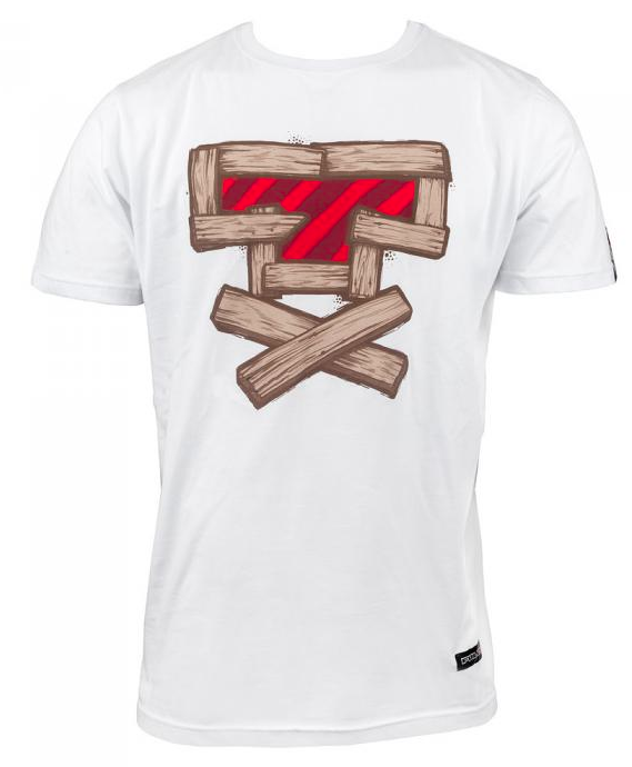 Футболка FullT T-WOOD Белая 1601-008-001 (Размер M) Размер M