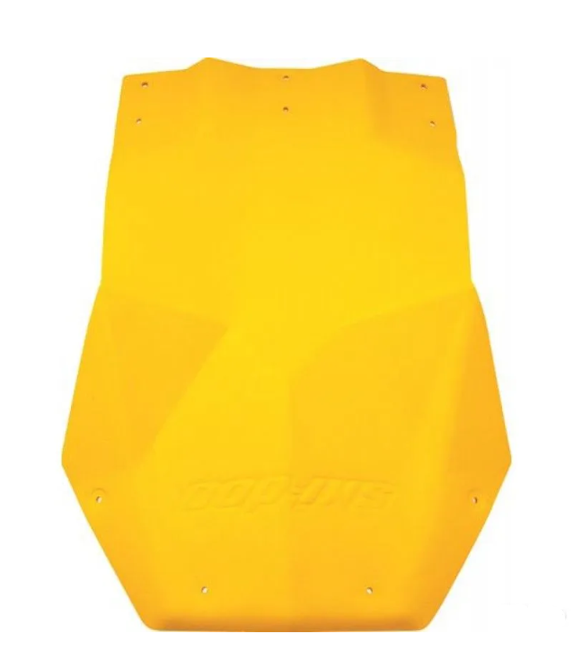 Защита днища желтая для снегохода Ski-Doo REV XP 860200288