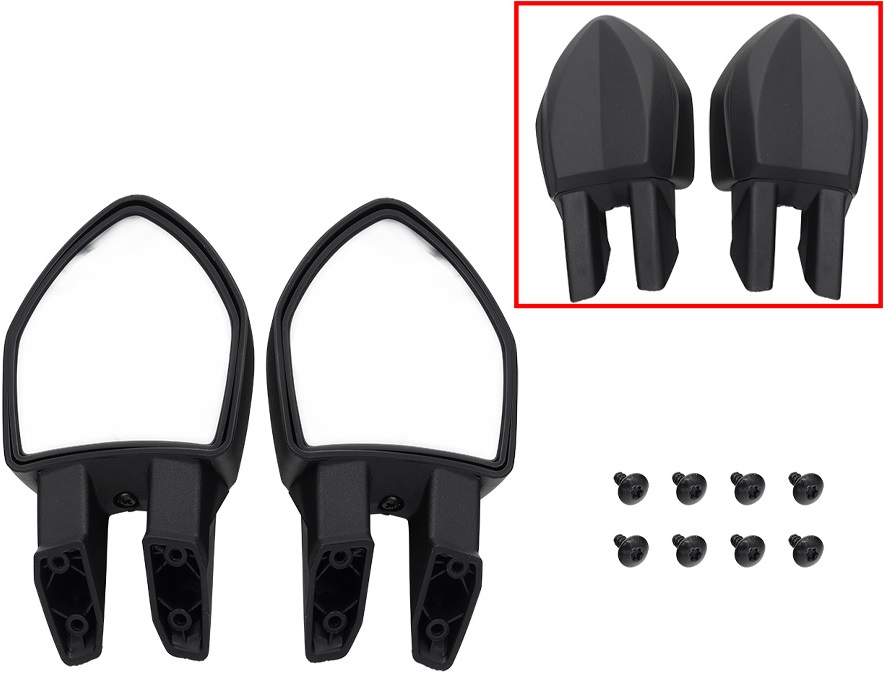 Зеркала заднего вида SPI для снегохода Yamaha Arctic Cat SM-12760 6639-770, 8LJ-F62A0-01-00