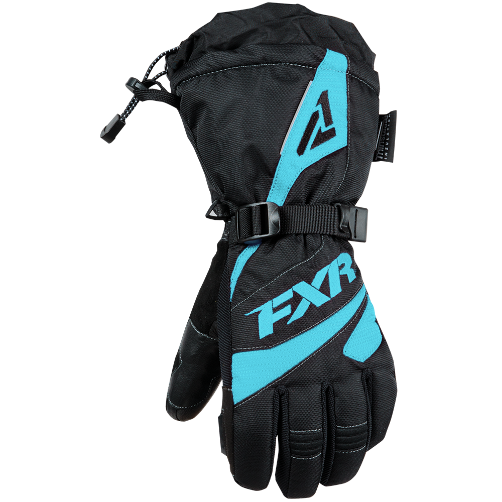 Перчатки FXR Fusion с утеплителем, взрослые, жен. (Black Mint, XS) 190820-1052-04 Размер S