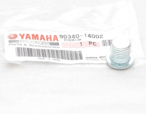 Пробка слива масла для квадроцикла Yamaha 90340-14046-00 90340-14002-00