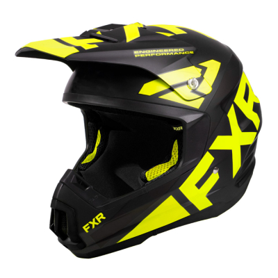 Шлем FXR Torque Team (Black Hi Vis) 220620-1065 (Размер M) Размер M