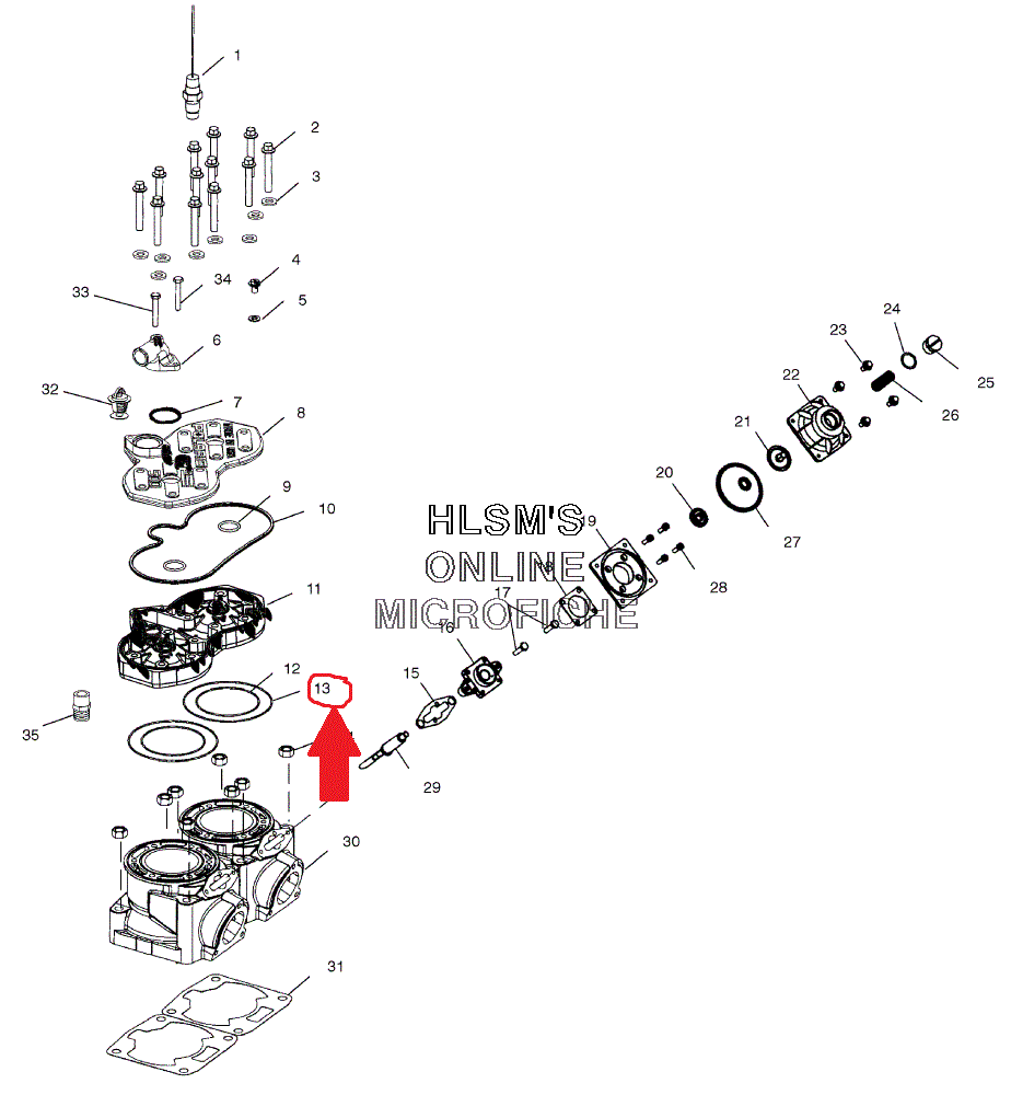 Прокладка Polaris 5411359