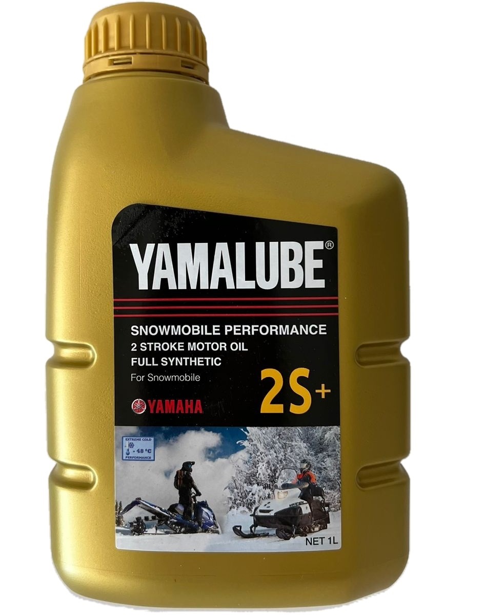 Масло моторное синтетическое для снегоходов Yamalube 2S+ (2Т - 1 л) 90793AS22100