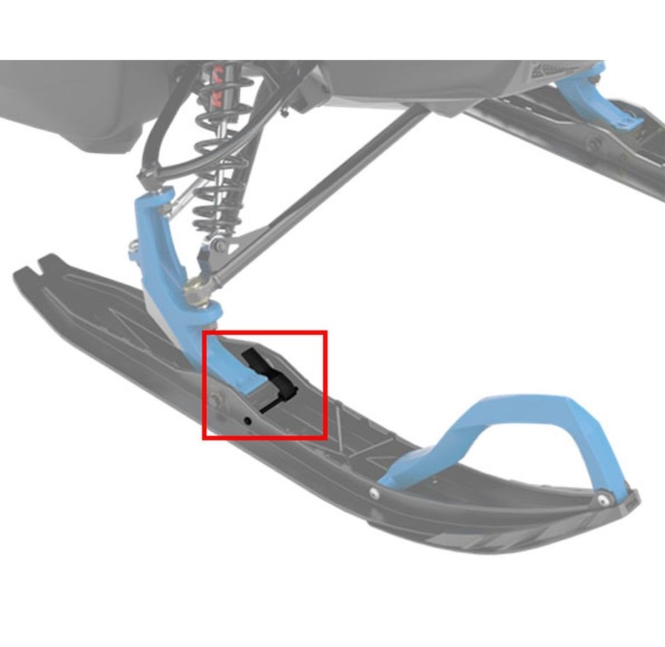 Регулировочная проставка лыжи снегохода BRP Ski-Doo 860201619 SM-08330