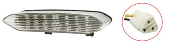 Стоп-сигнал SPI для снегохода Yamaha (5PW-84710-10-00 8GC-84710-00 8GC-84710-02-00)  SM-01108