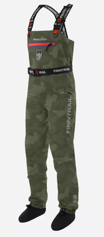 Вейдерсы женские Finntrail (2024) Rachel 1520 CamoShadowGreen Размер M