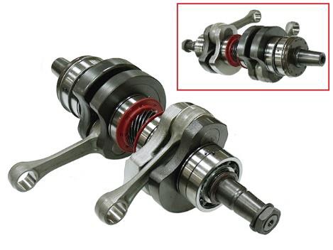 Коленвал в сборе снегохода Ski-Doo SPI SM-09378 420893098, 420893099, 420893097, 420893480, 420892565, 420892567, 420893090, 421000668, 415129609, 421000705