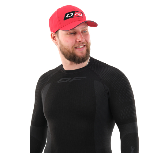 Кепка (бейсболка) DragonFly Red Classic 700182