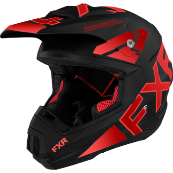 Шлем FXR Torque Team Black Red 220620-1020 Размер M