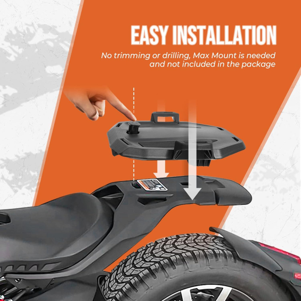 Неоригинальная площадка для установки кофра LinQ Kemimoto для BRP Can-am Ryker 219400965N