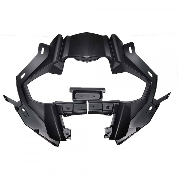 Центральная панель капота квадроцикла BRP Can-AM Maverick X3 705010671 705014684 KemiMoto B0111-08001BK