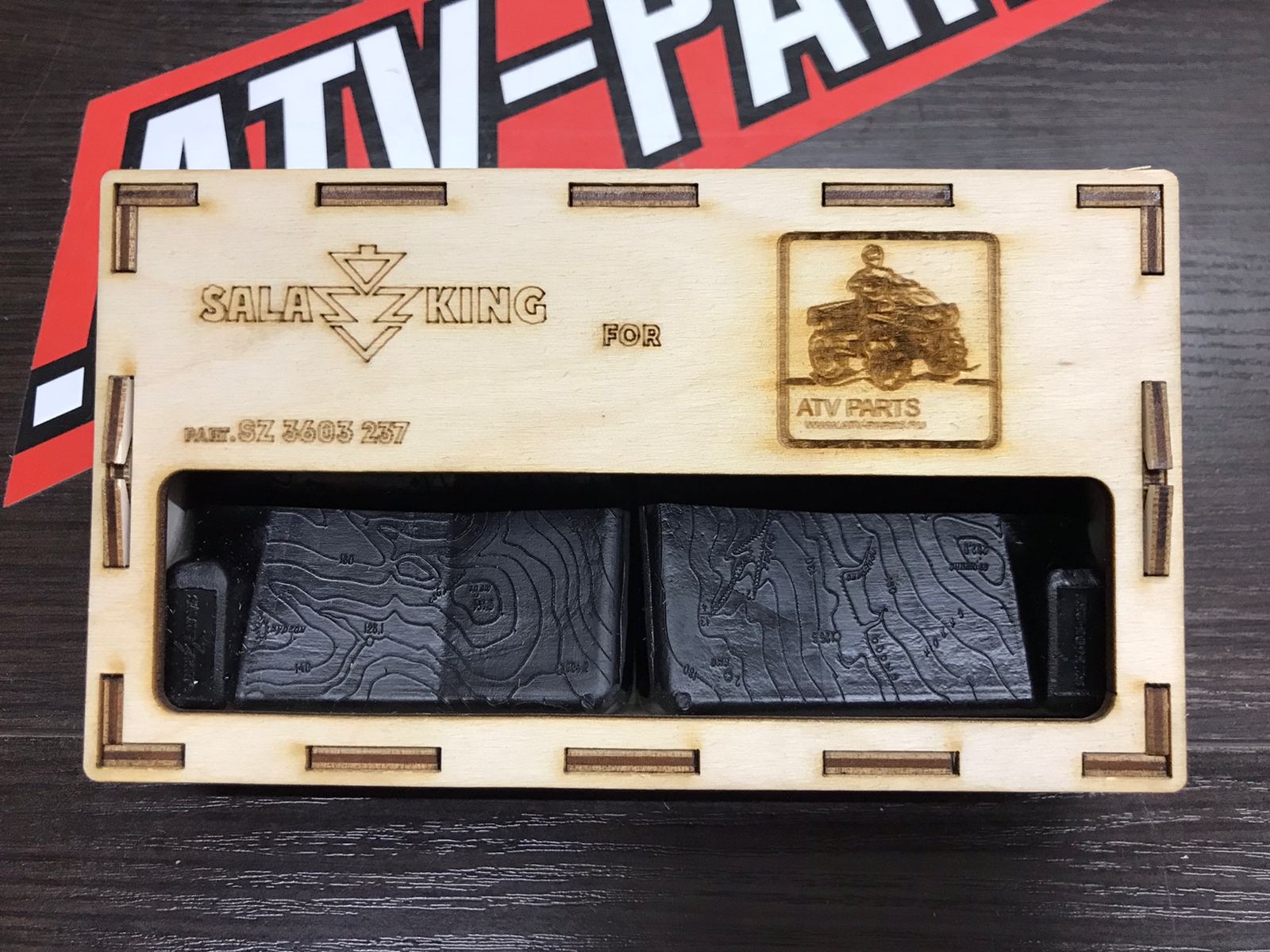 Подушки под лыжи Salazzking для снегохода Arctic Cat (черный) 3603-237 2603-871 SZ3603-237-B