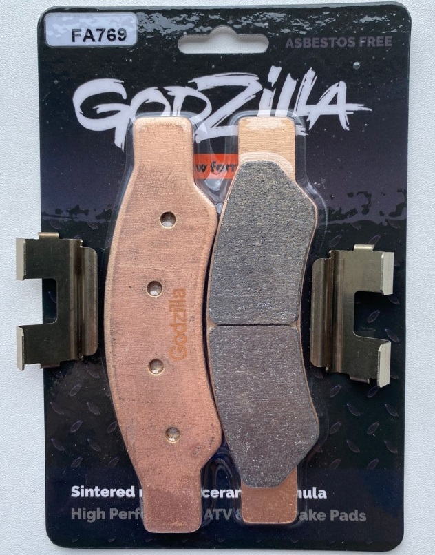 FA769 GODZILLA Колодки Тормозные Задние Для BRP Can Am Maverick R 703501226, 715900774
