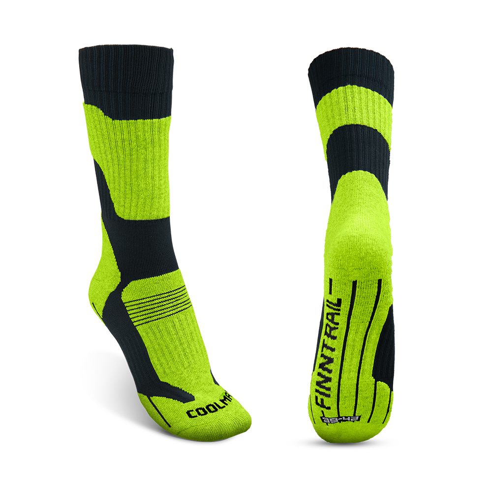 Термоноски Finntrail Coolmax 3202Lime Размер 43-45