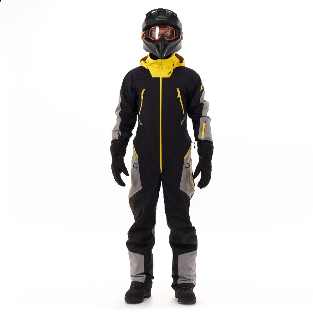 Комбинезон без утеплителя DragonFly Extreme 2.0 MAN Black-Yellow-Gray 2023 880200-23-359 (Размер S) Размер S