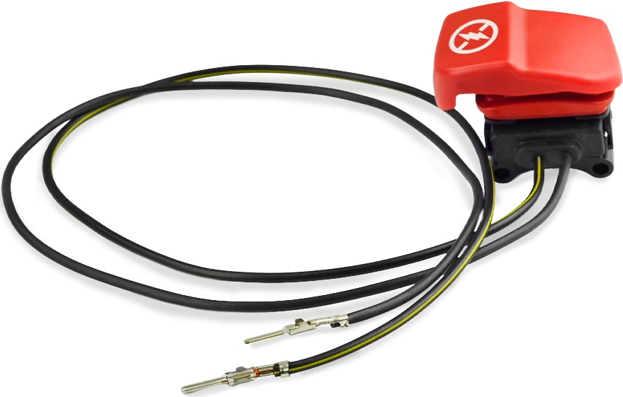 Кнопка остановки двигателя SPI для снегоходов Ski-Doo 415128683 415128901 512059682 512059697 512059737 512059810 512060001 512060121 SM-01570