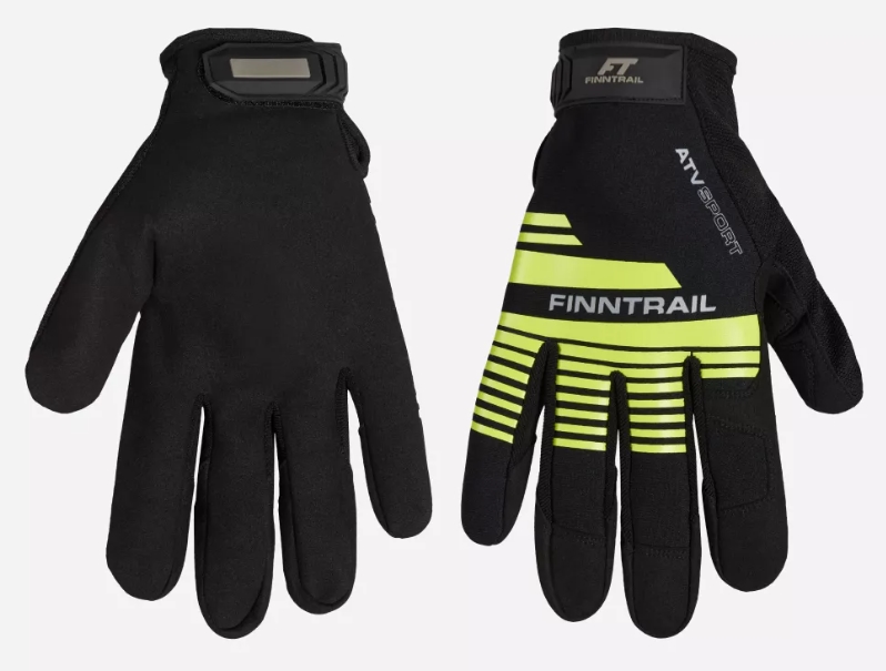 Перчатки Finntrail Eagle 2840 GraphiteYellow  Размер XL
