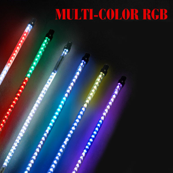 Флагшток (0,9 м) RGB с LED подсветкой и Bluetooth для управления с телефона BTR801-09