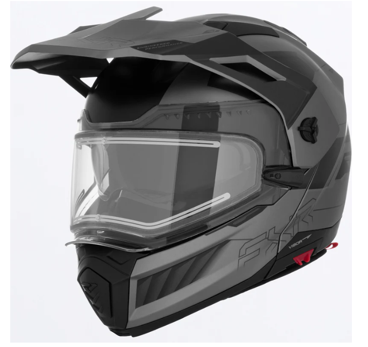Шлем FXR Maverick X Pro с подогревом Titanium 250623-0900 Размер XXL