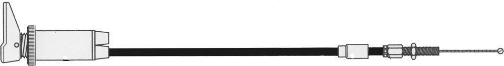 Трос подсоса для снегохода Ski-Doo MX Z Freestyle GTX Expedition Summit Skandic 550 380 2005-2009 512059914 05-146-12