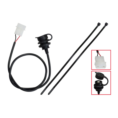 Розетка (разъем) подключения обогрева визора шлема для снегохода Polaris 2878780 2411708 SM-01607