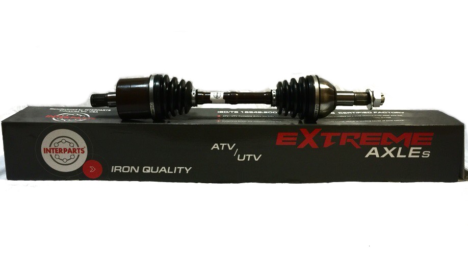 Полуось (шрус) усиленная Interparts передняя левая для Can-Am Maveric 1000XMR 2014+ CA-8-119 705401387