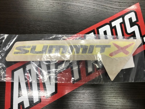 Наклейка снегохода BRP Ski-Doo 850 Summit "Summit X" 516009418