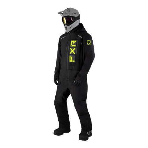 Комбинезон FXR Recruit (Black HiVis) F.A.S.T. с утеплителем 232813-1065 Размер M