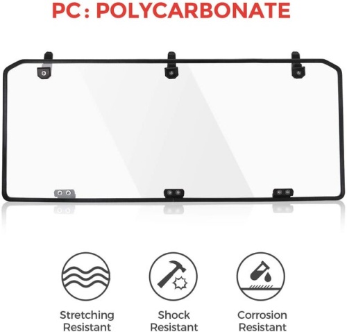 Стекло заднее Kemimoto для Polaris Ranger Midsize 500 570 2016-2021 B0110-04501CL