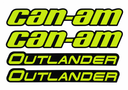 Комплект наклеек на расширители арок (Digital Camo) для BRP Can-Am Outlander G2 704905083