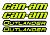 Комплект наклеек на расширители арок (Digital Camo) для BRP Can-Am Outlander G2 704905083