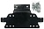 Площадка для крепления лебедки YAMAHA Rhino 700 2008-2014 40.1598