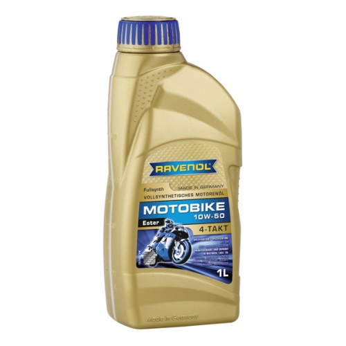 Моторное масло RAVENOL Motobike 4-T Ester SAE 10W50 (1л) new 1171103-001 1171103-001-01-999