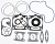 Комплект прокладок с сальниками Polaris 600 Indy  IQ  Swit 5413036  5411411  5410932  5411359  5813312  5813025  5813934  5811601  5415026  5414096 SM-09527F
