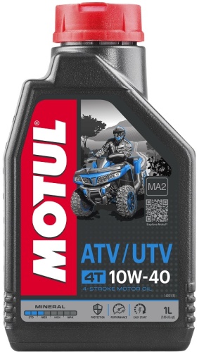 Моторное масло минеральное Motul ATV-UTV 10W40 4T 1L 4L 105878 105879 1 Литр