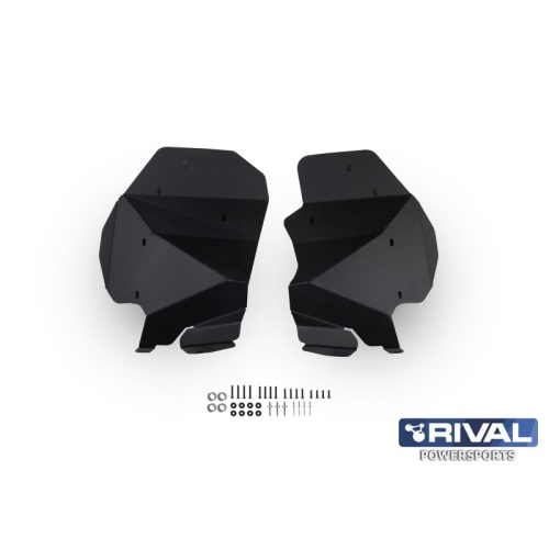 Защита передних арок алюминиевая Rival для BRP Can-am Maverick R 444.7641.1