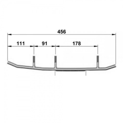 Коньки лыж усиленные (160 мм) Sledex для снегохода Lynx Blade053495 605349378 860200959 605349375 605349376 605349527 628 605349530 505073493 6425-03 SLD-0081-012