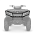 Бампер передний черный для BRP Can-Am Outlander G3 715009289