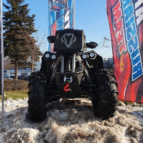 Защита днища пластиковая Proquad для BRP Renegade XMR 1000 2019+ Под подножки ProQuad