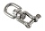 Вертлюг рым скоба, 6 мм, нержавеющая сталь 03106