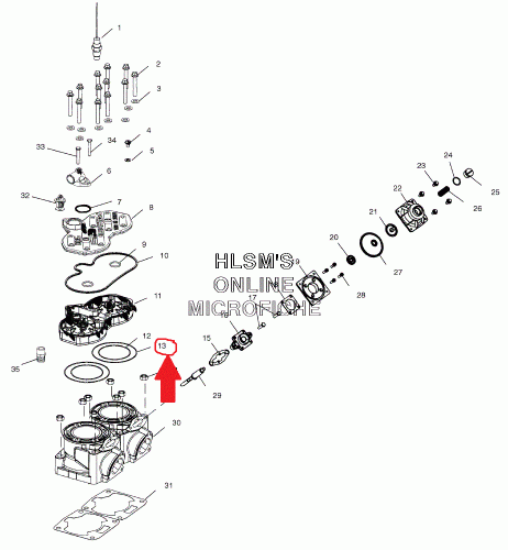 Прокладка Polaris 5411359
