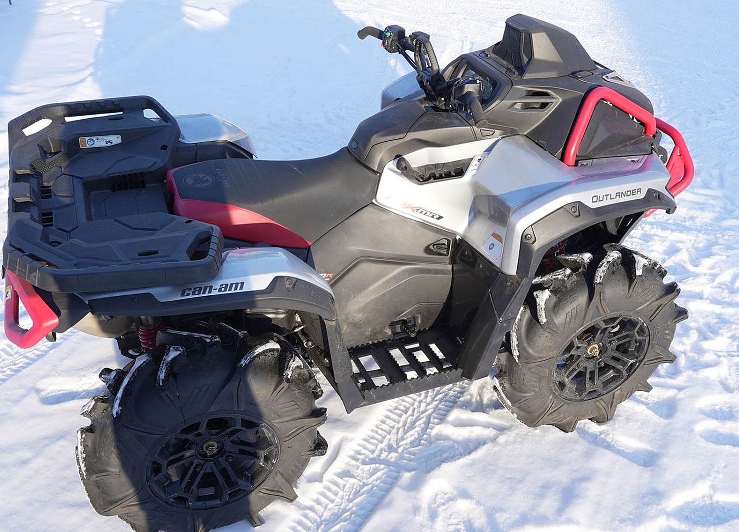 Подножки усиленные KTZ для BRP Outlander G3 XMR 1000R Версия "Спорт" 20.00.25.02