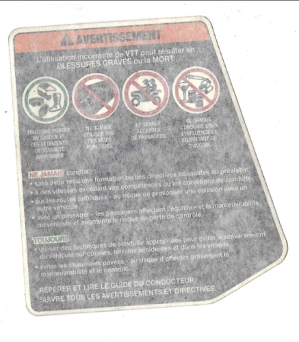 Наклейка информационная 704902788