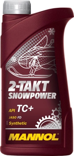 Масло для снегоходов 2-х тактное синтетическое Mannol Snowpower 1Л 1430