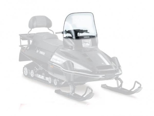 Ветровое стекло Novattro (Высота - 48 см.| Толщина - 3 мм.) для Yamaha Viking 540 86V-77210-10-00N 86V-77210-10-63N