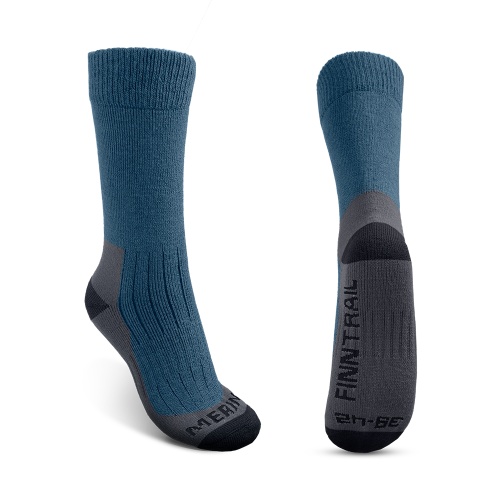 Термоноски Finntrail Merino 3201Blue Размер 39-42